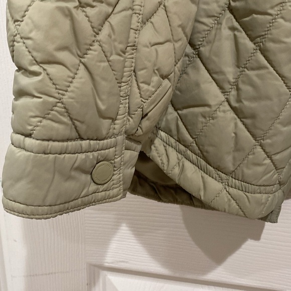 ZARA Girls Green Quilted Jacket Size 10 - Picture 5 of 6